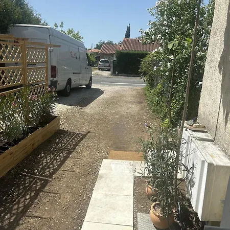 度假居 Maison Cosy Avec Piscine 贝尔热拉克